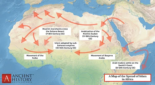 The Spread Of Islam In Ancient Africa Ancient History Encyclopedia