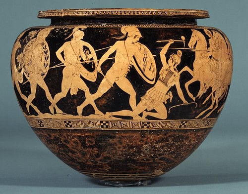 Image result for mythological scenes Ancient Greek Pottery