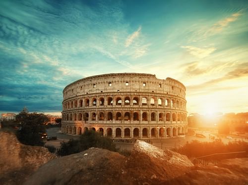 Image result for colosseum in italian language