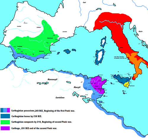 Carthage durante as Guerras Púnicas
