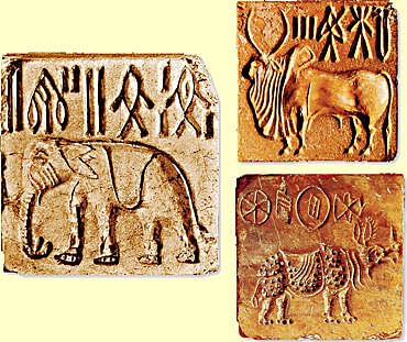 ancient indus valley writing