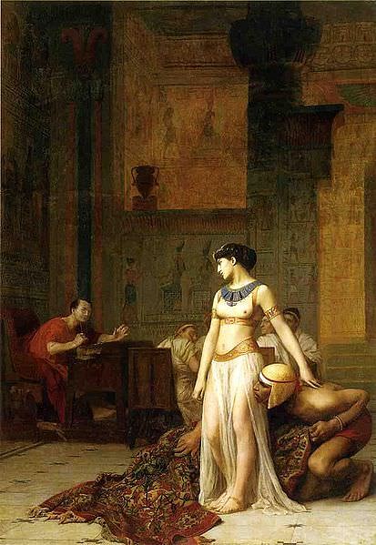 Cleopatra and Caesar