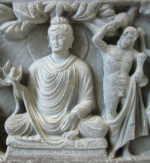 Buddha with Hercules Protector