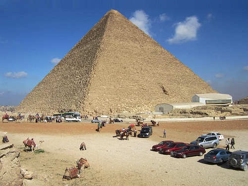 Great Pyramid of Giza (by David Stanley)