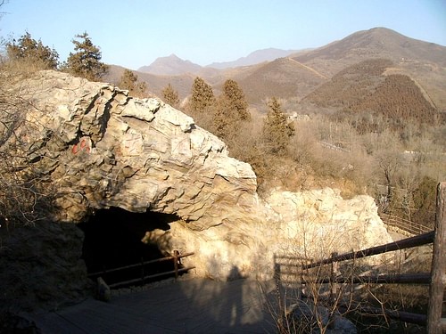 Zhoukoudian övre Grotta, Kina