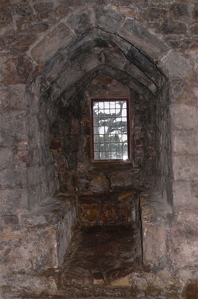 Asiento de ventana, Castillo de Dirleton