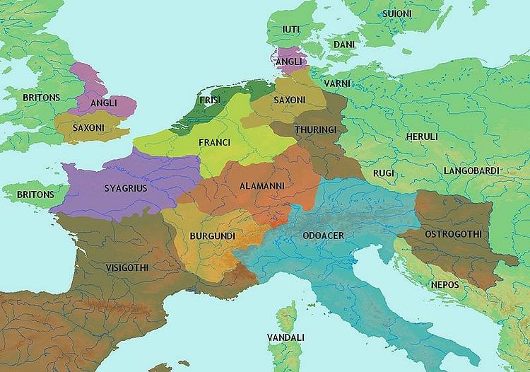 Europa Central 5o século CE (Varoon Arya)