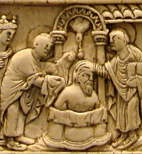 Baptism of Clovis I (Pethrus)