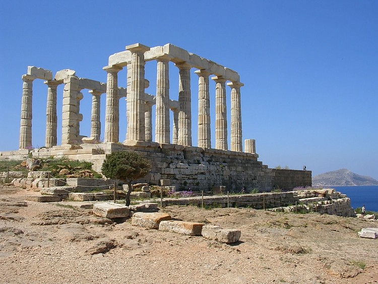 Templo de Poseidon, Sounion, Grécia ()