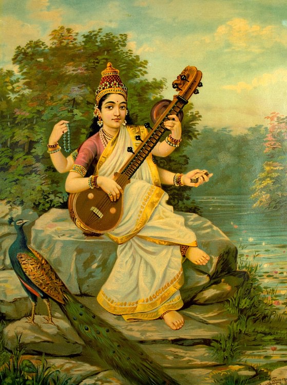 Saraswati (Unknown Artist)