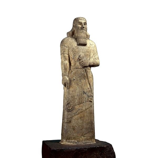 Statue of Ashurnasirpal II (Trustees of the British Museum)