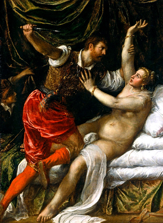 Violación de Lucrecia (Tiziano)
