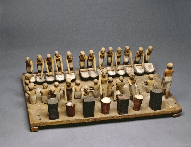 Cervejaria Egípcia (os curadores do Museu Britânico)