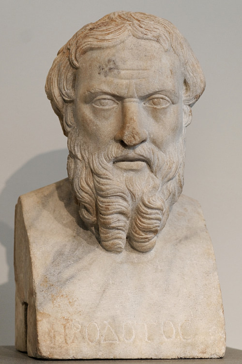 Herodotus (Photograph by Marie-Lan Nguyen)