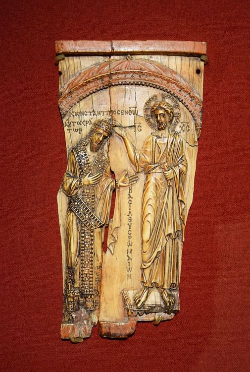 Constantino VII y Cristo ()