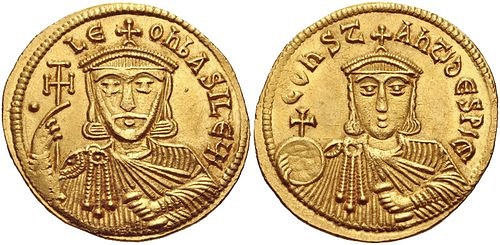 Leo V el armenio (Classical Numismatic Group, Inc.)
