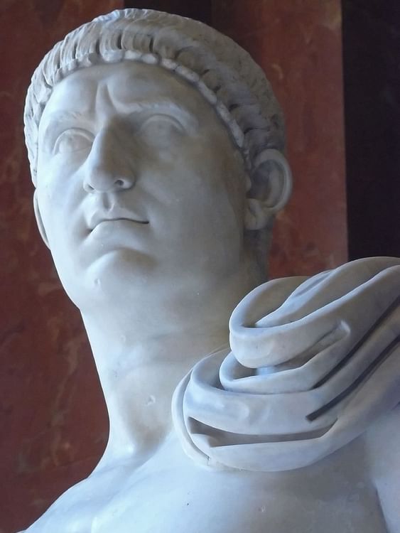 Emperador romano Otho (Mary Harrsch (Fotografiado en el Musèe du Louvre))