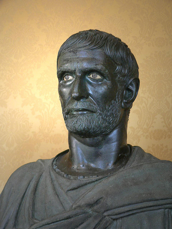 Brutus (Mary Harrsch (Fotografiada en el Museo Capitolino, Roma))