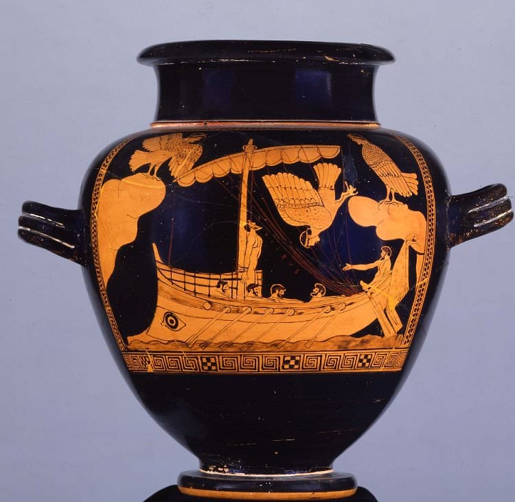 Odysseus and the Sirens (Trustees of the British Museum)