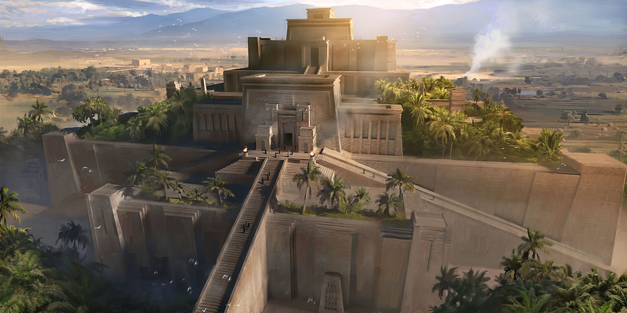 Ziggurat of Ur (Artist's Impression) (Illustration) - Ancient History Encyclopedia
