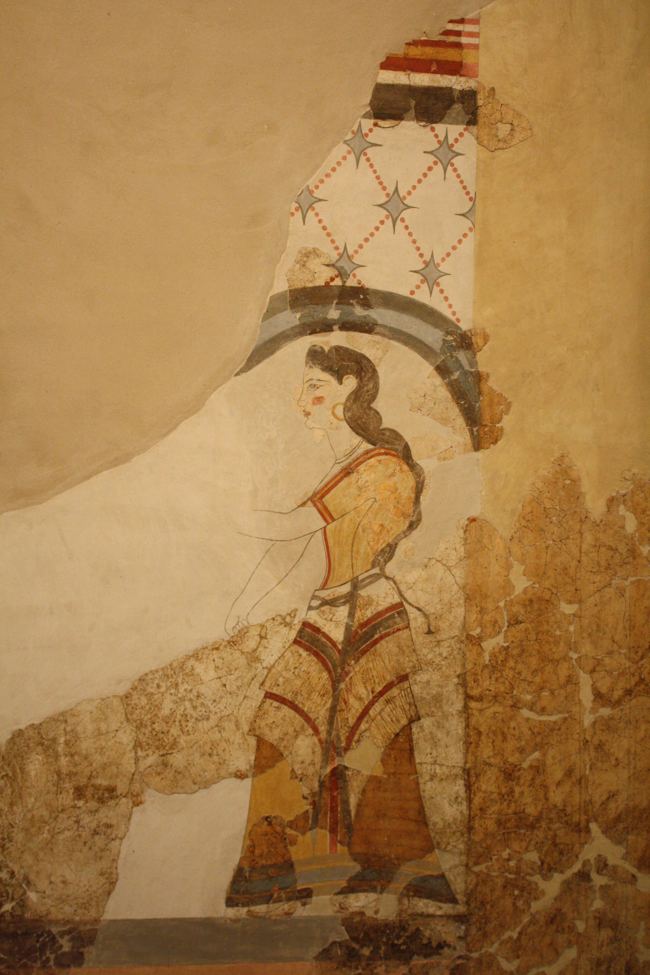 Image result for akrotiri frescoes
