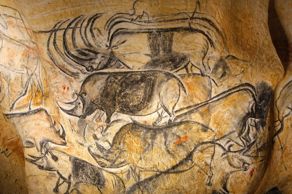 Replica of the Chauvet Cave Paintings