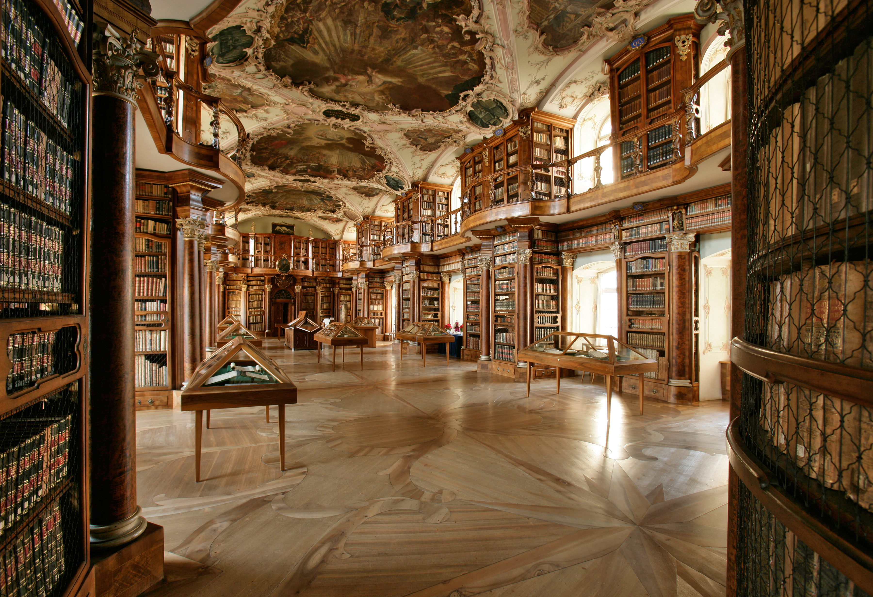 Abbey Library St. Gallen, Suiza