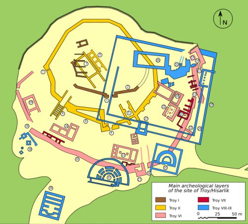 Mapa de Troy