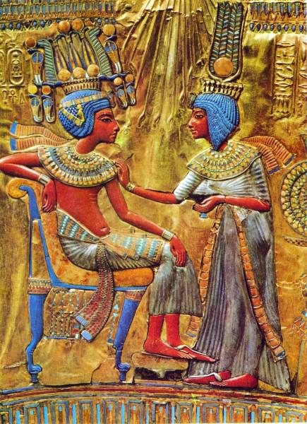 Tutankhamun y Ankhsenamun