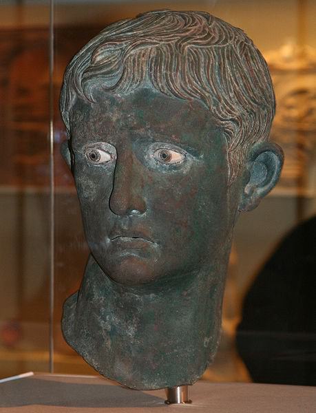 O chefe de Meroe de Augusto César
