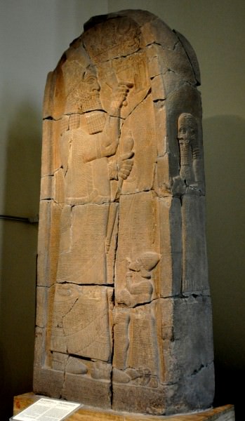 Sam'al Stele del rey Esarhaddon