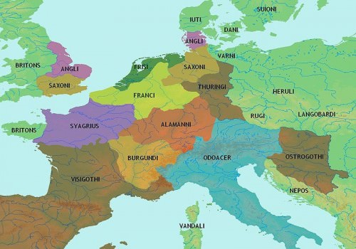 Europa central siglo V CE