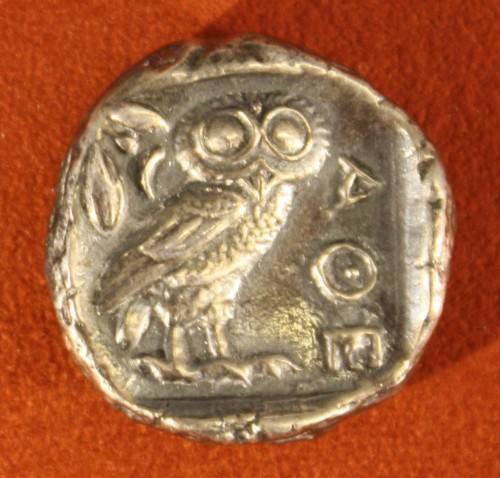 Tertradrachm de plata ateniense
