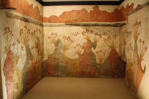 Lirios frescos, Akrotiri