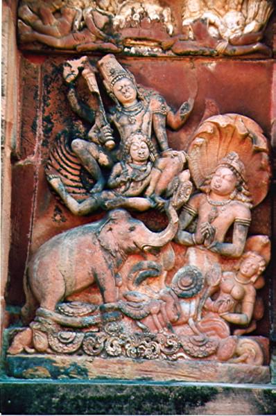 Vishnu y Garuda