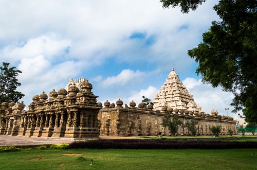 Tempio di Kailasanatha, Kanchipuram, India