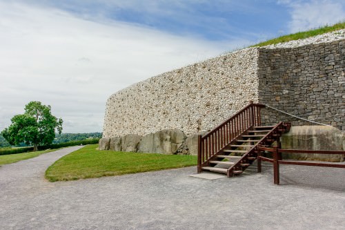 Newgrange en Bru na Boinne, Irlanda