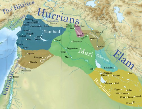 Siro-Mesopotâmia antiga ca. 1764 aC