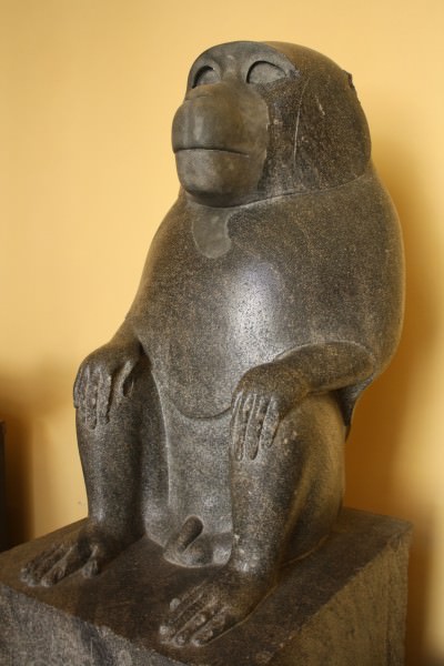 Estatua del mono, Egipto