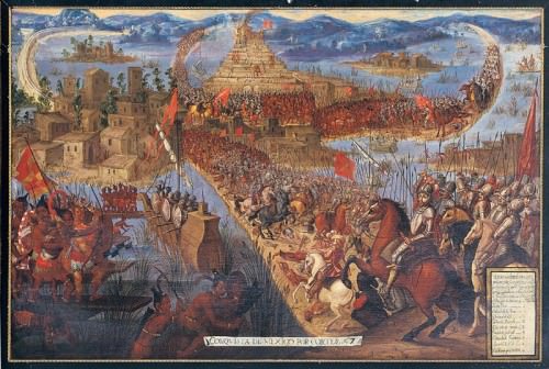 Cortes e l'assedio di Tenochtitlan