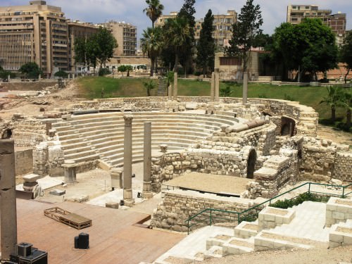 Teatro romano, Alexandria