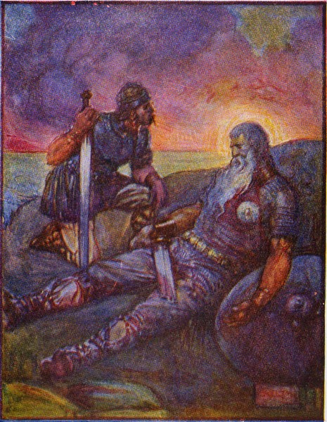 Wiglaf y Beowulf