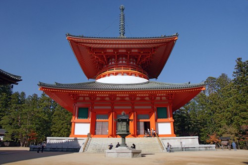 Pagoda Daito, Monte Koya