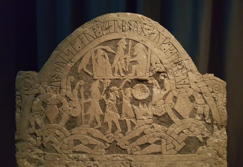 Vikingo Rune Stone (Sanda, Suecia)