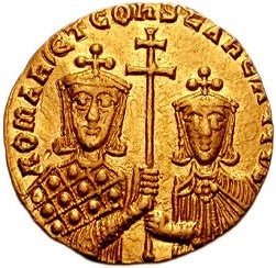 Constantino VII y Romanos II