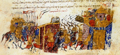 Thomas el eslavo ataca Constantinopla