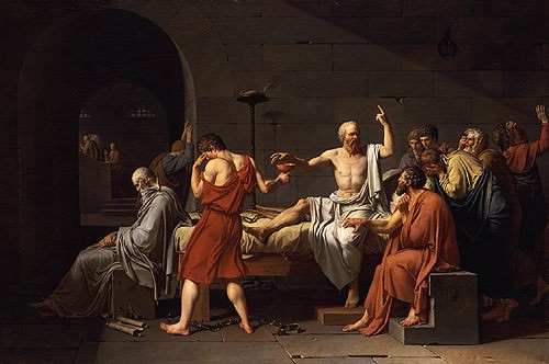 La muerte de Sócrates