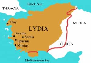 Map of Lydia (Roke)