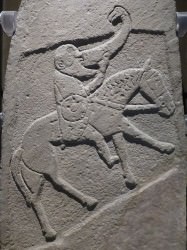 Pictish Warrior with Drinking Horn (Kim Traynor)